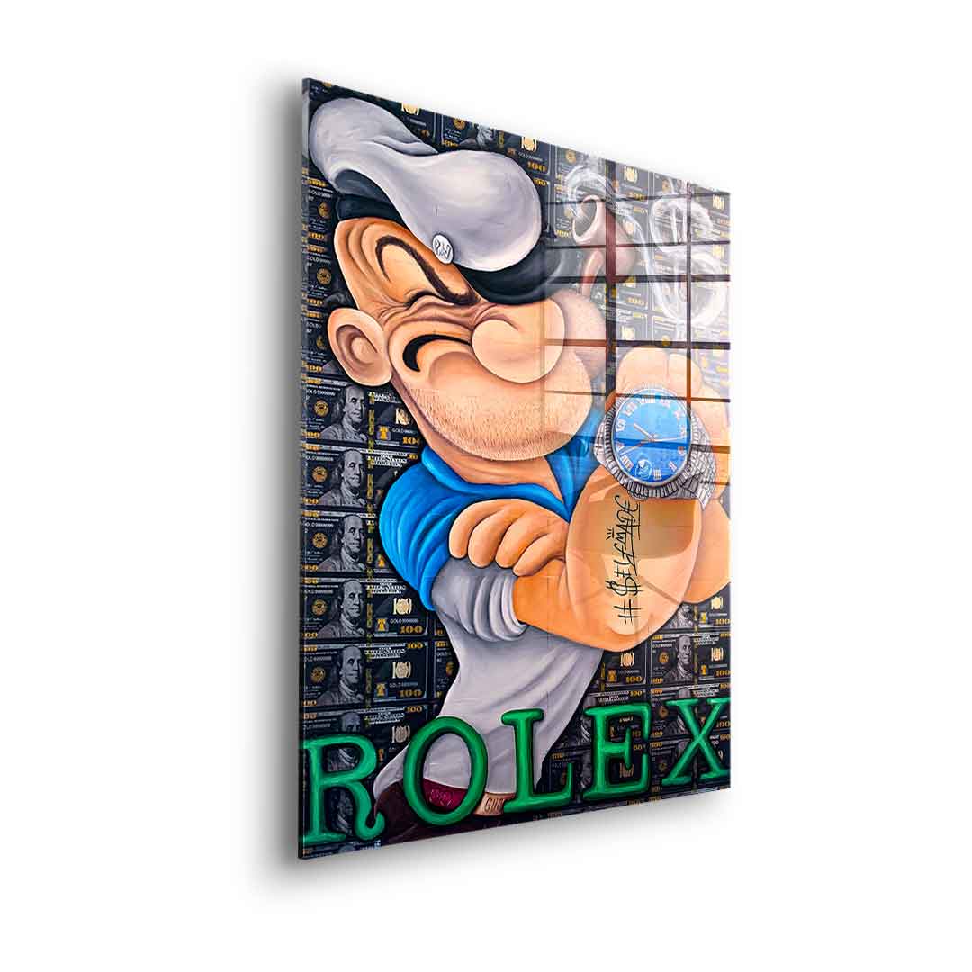 Rich Popeye - acrylic glass