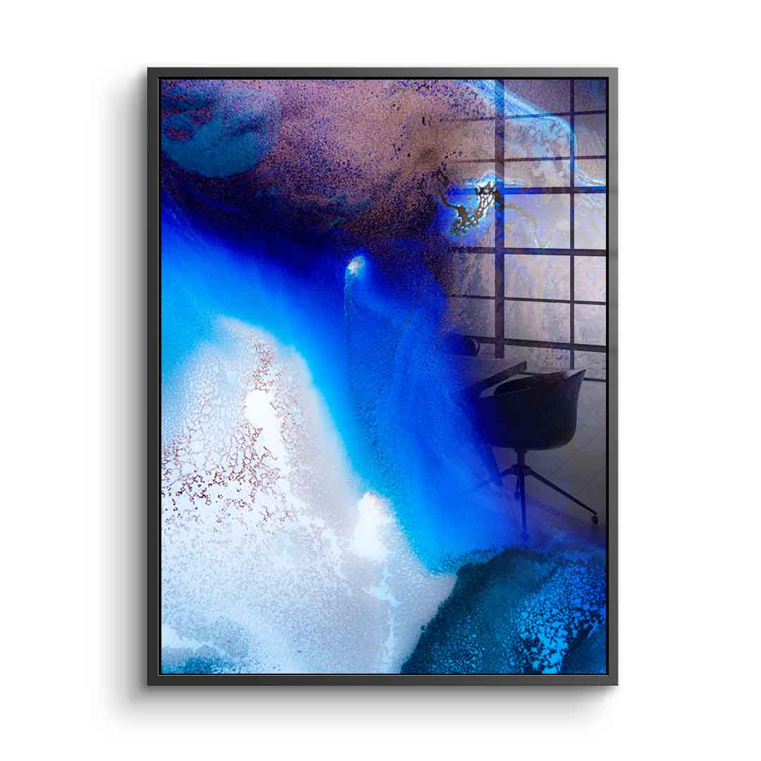 Sapphire Haven - acrylic glass