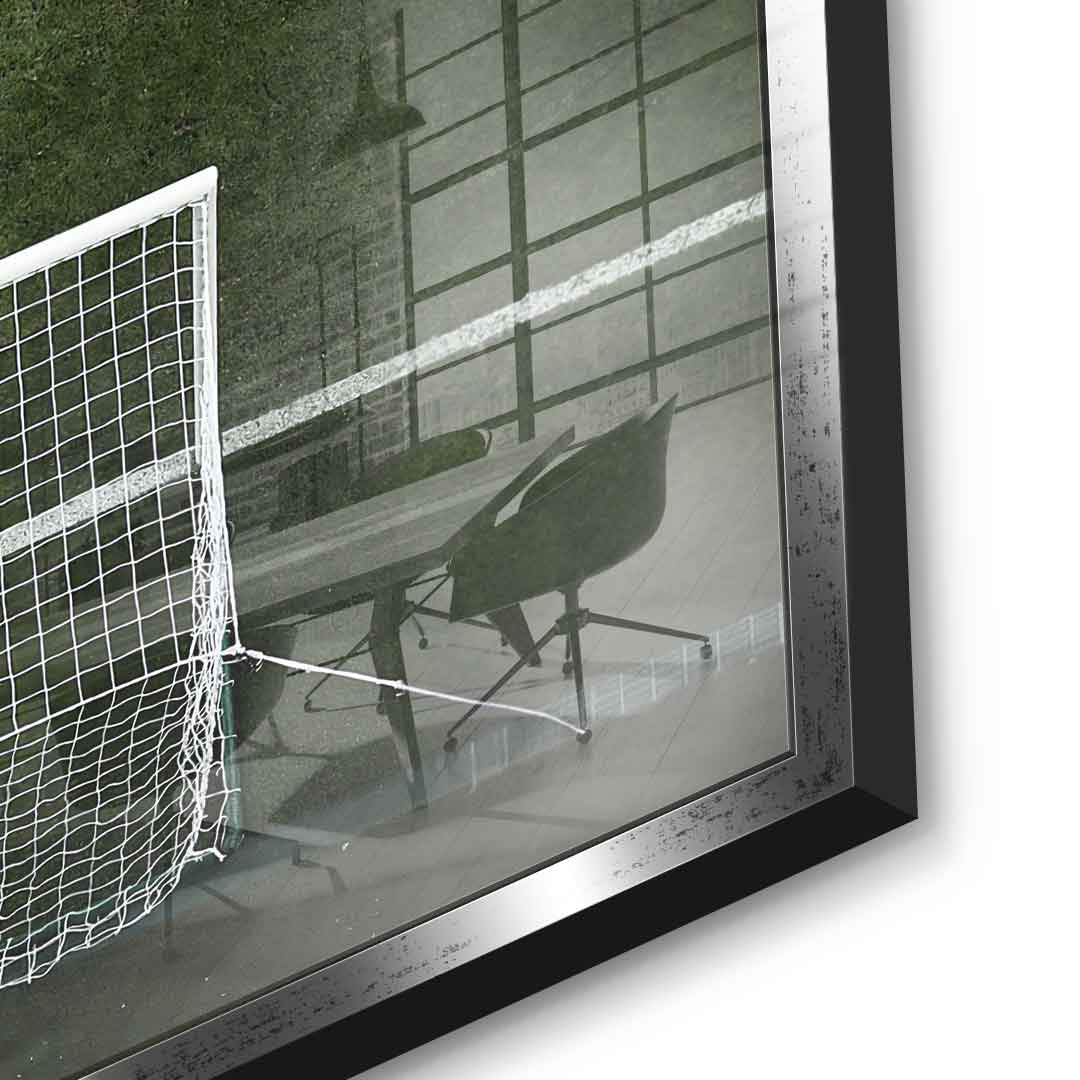 Chasing Greatness #Soccer - Square Edition - acrylic glass