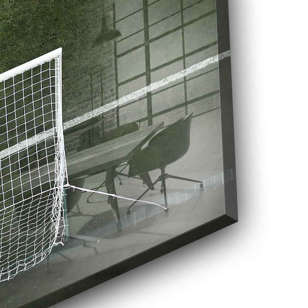 Chasing Greatness #Soccer - Square Edition - acrylic glass