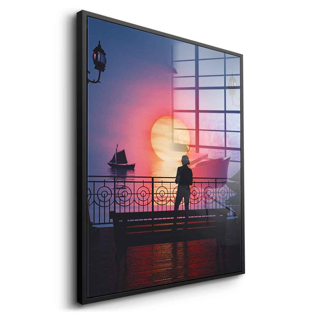 A Peaceful Sunset - acrylic glass