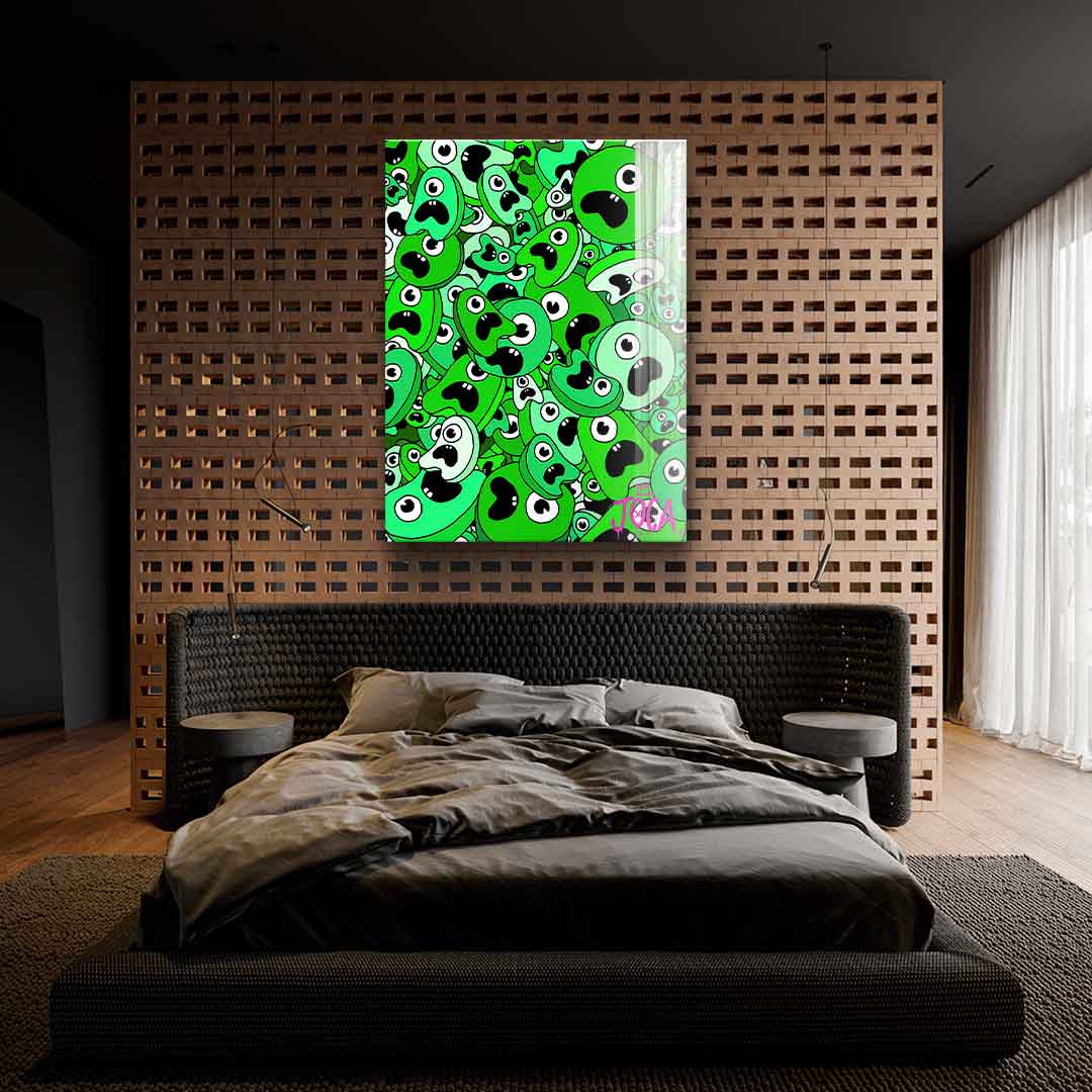 Sordins Green - acrylic glass