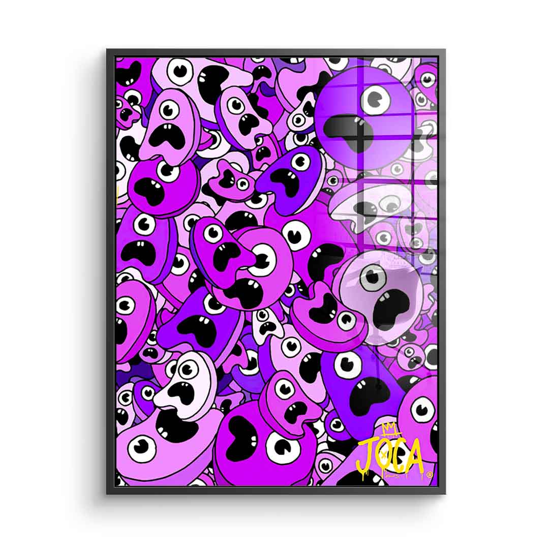 Sordins Purple - acrylic glass