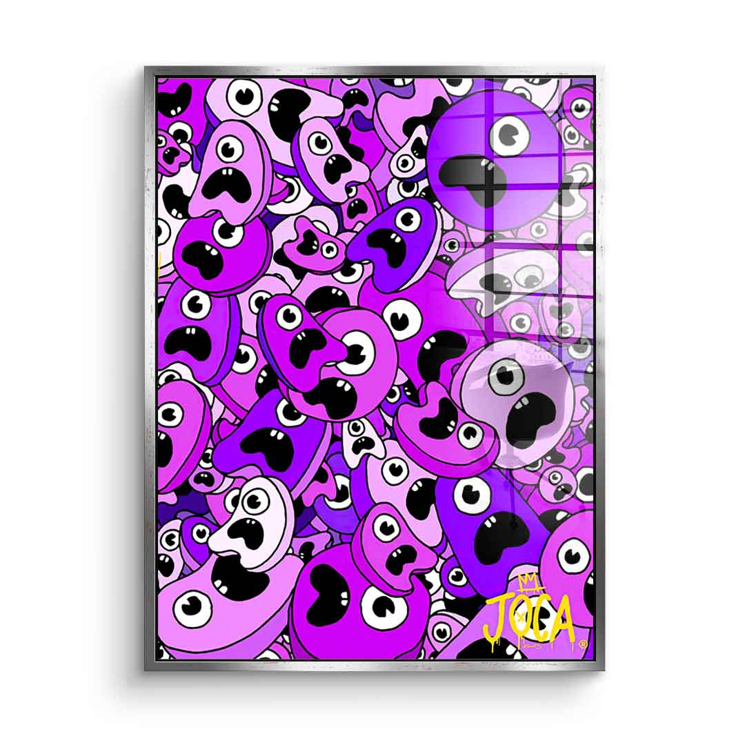 Sordins Purple - acrylic glass