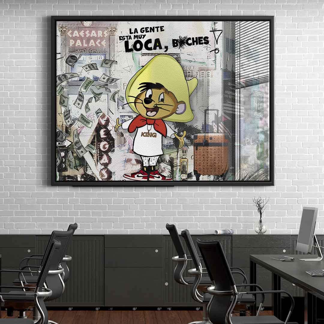 Speedy Gonzales - acrylic glass