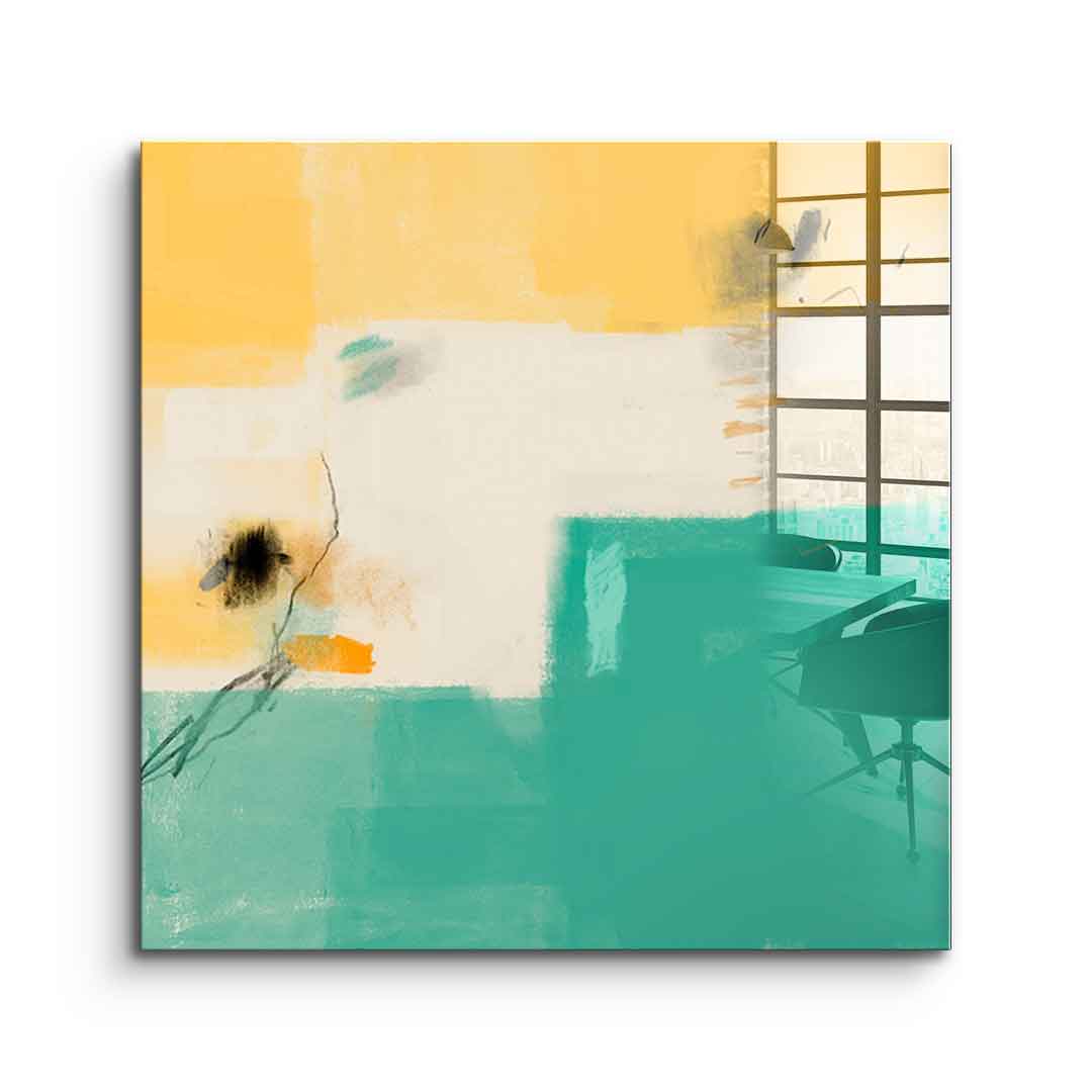 Spring - acrylic glass