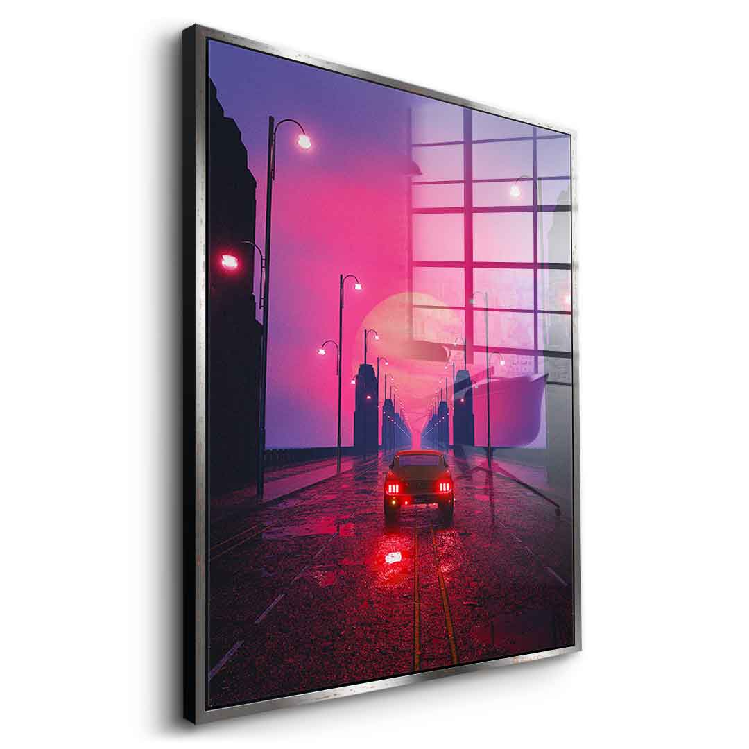 Sunset Boulevard - acrylic glass