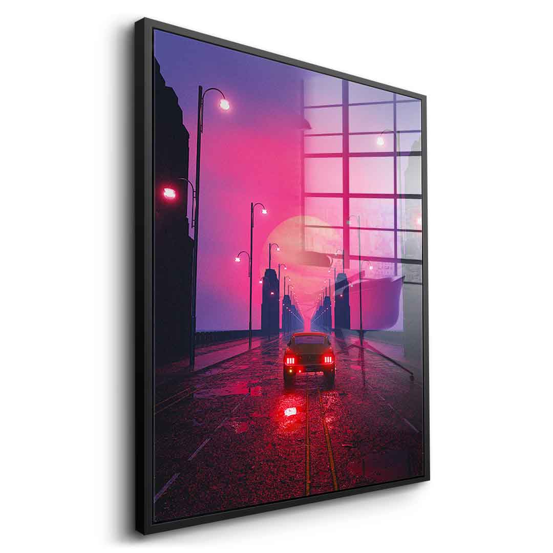 Sunset Boulevard - acrylic glass