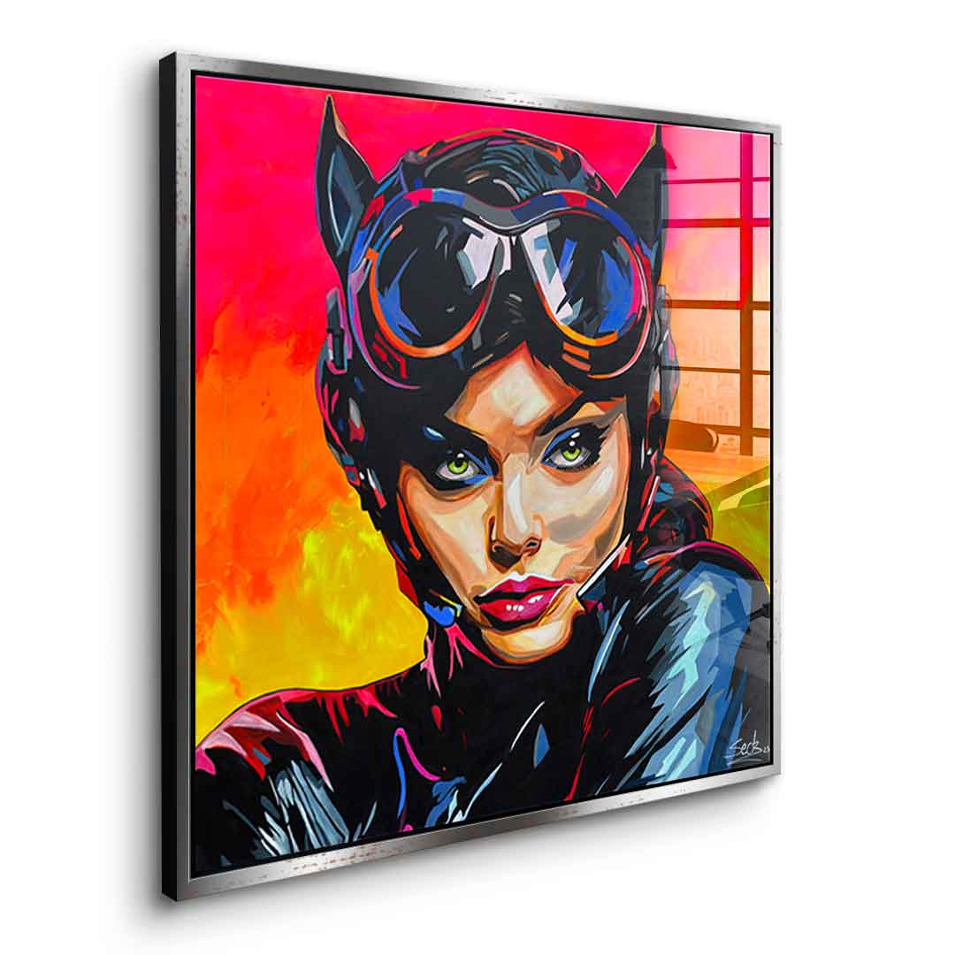 Sunset Cat - acrylic glass