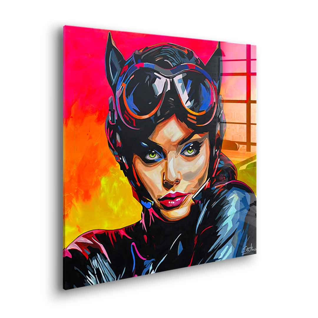 Sunset Cat - acrylic glass