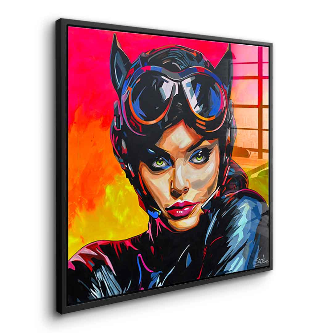 Sunset Cat - acrylic glass