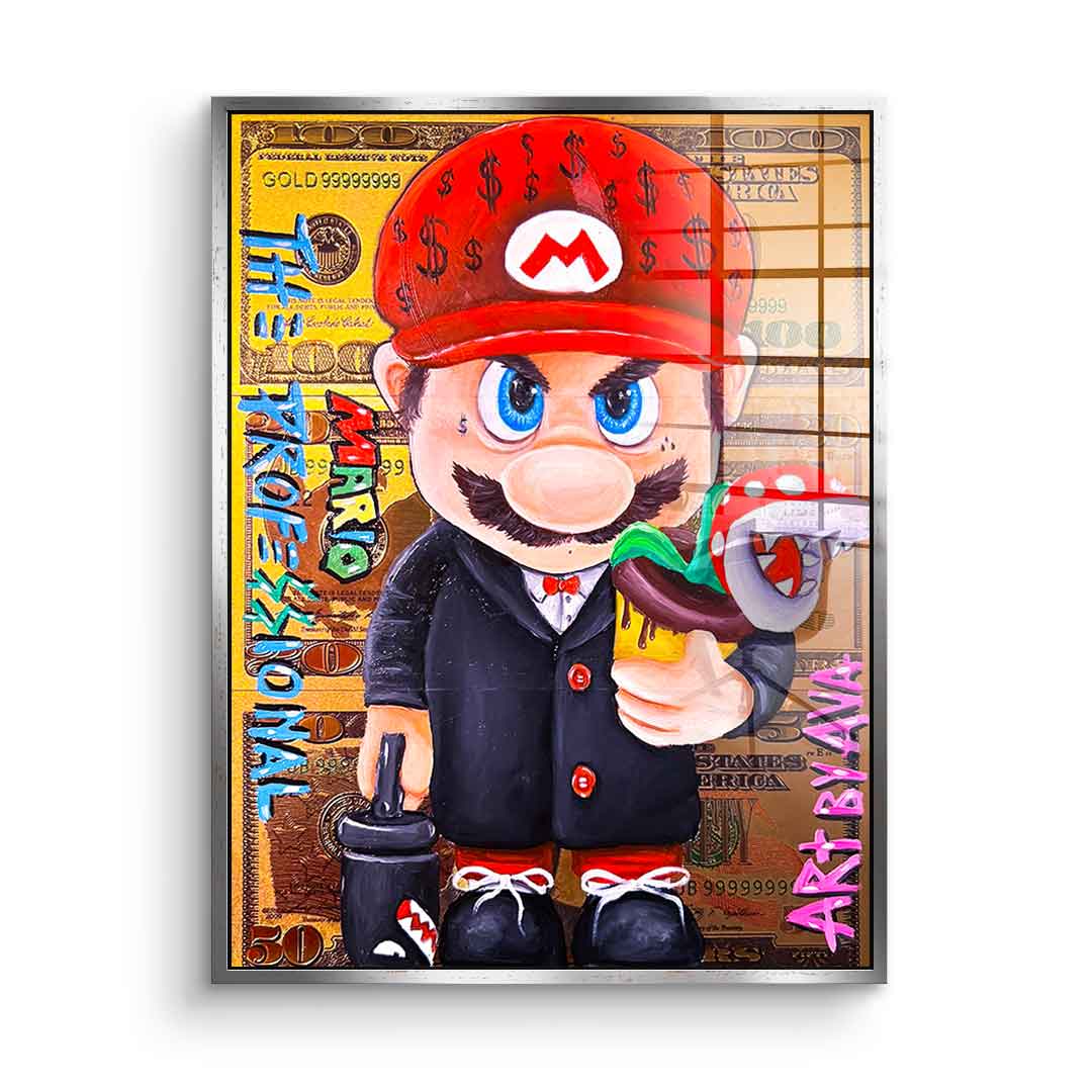 Mario - The Professional - acrylic glass