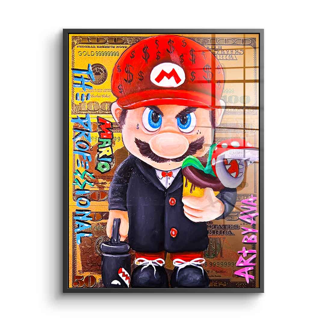 Mario - The Professional - acrylic glass