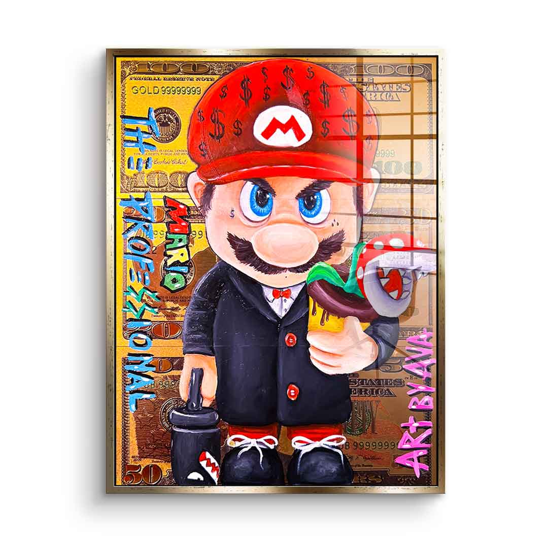 Mario - The Professional - acrylic glass