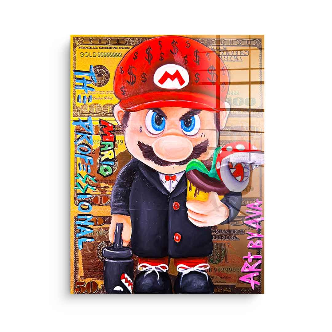 Mario - The Professional - acrylic glass