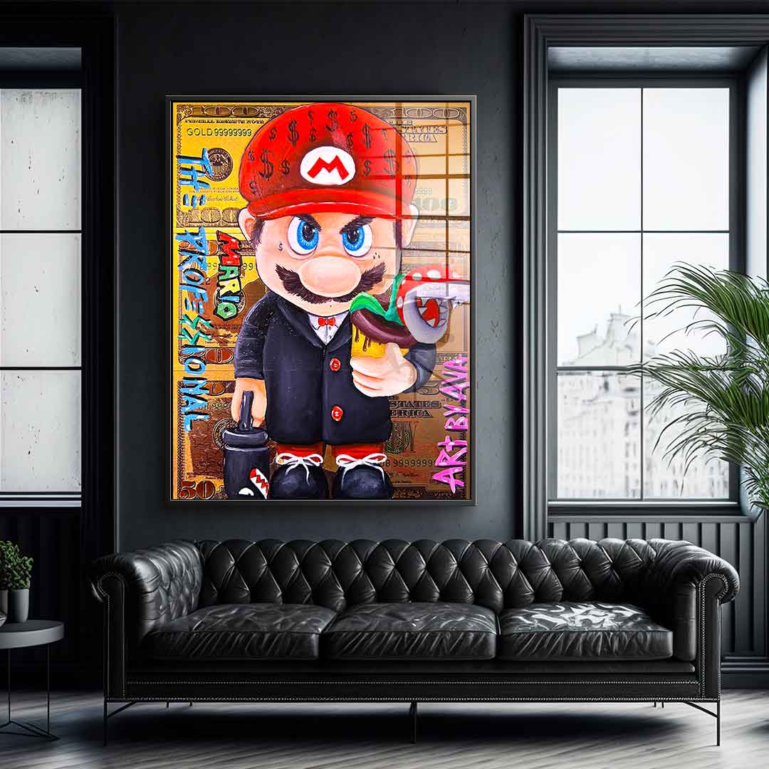 Mario - The Professional - acrylic glass