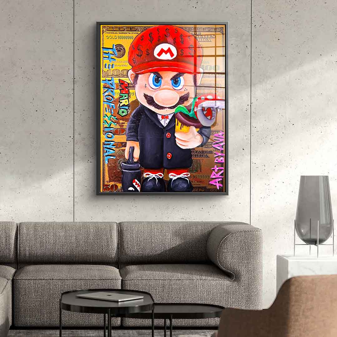 Mario - The Professional - acrylic glass