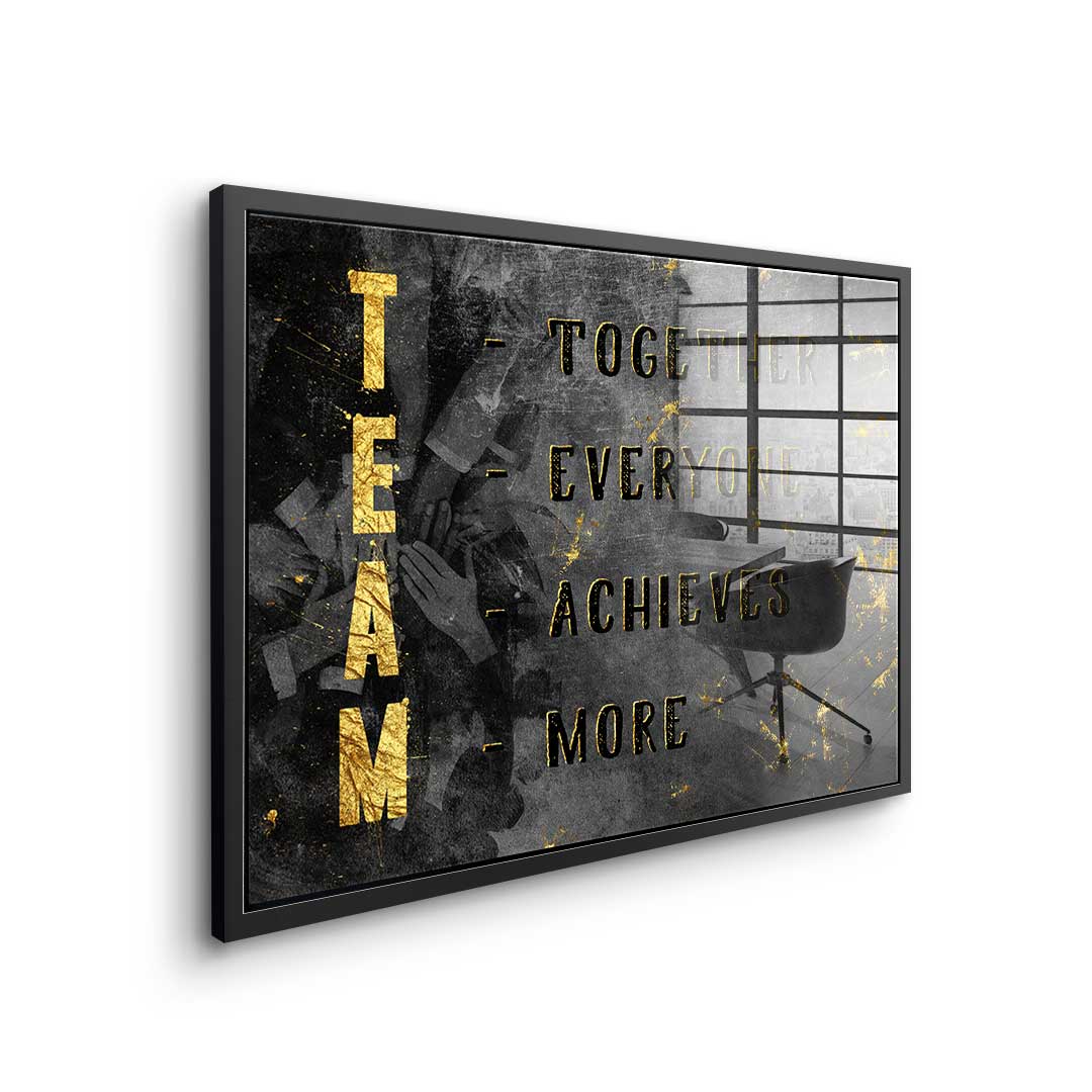 Team Definition - Acrylic Glass