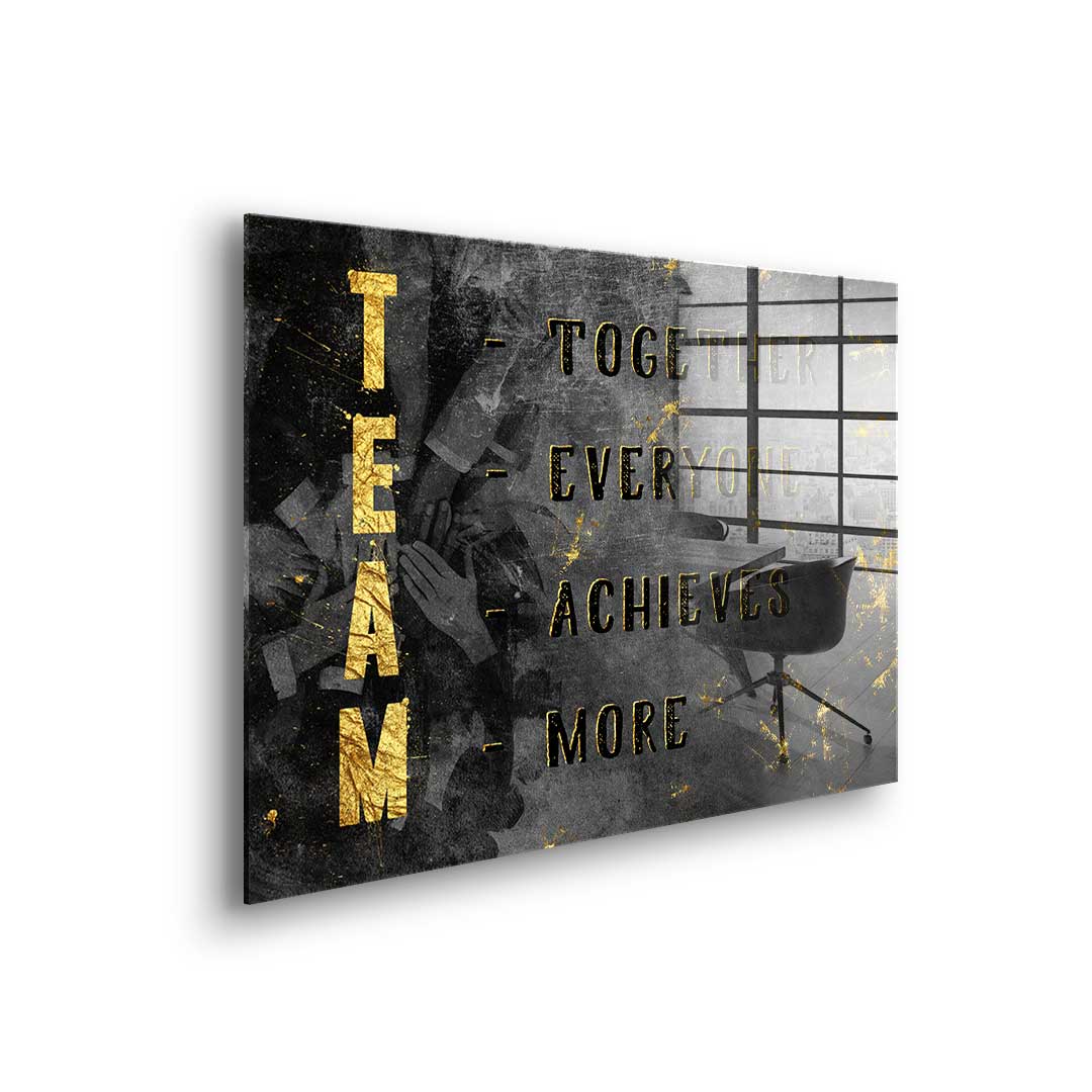 Team Definition - Acrylic Glass