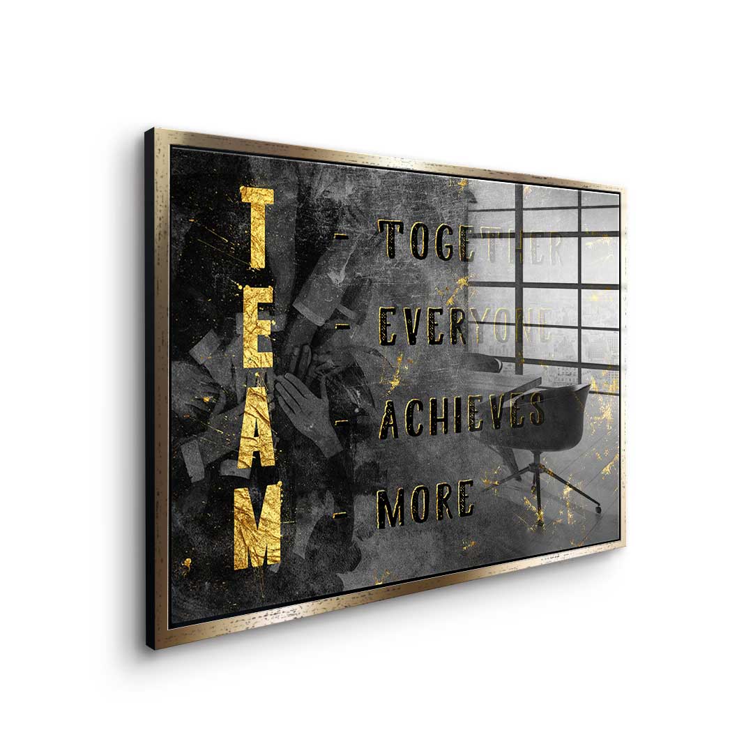 Team Definition - Acrylic Glass