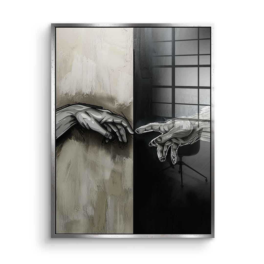 The Divine Touch - acrylic glass