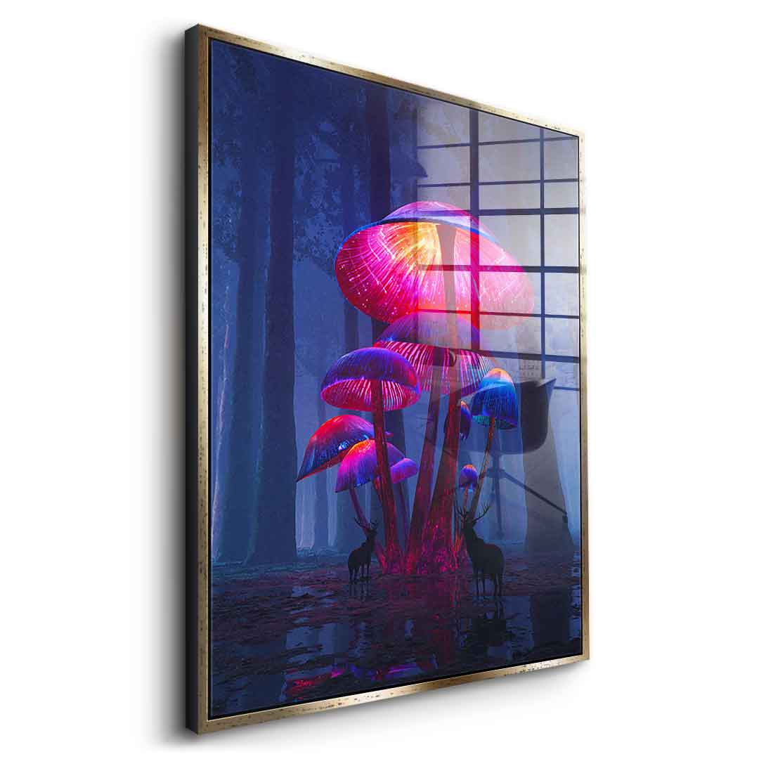 The Magic Shrooms - acrylic glass