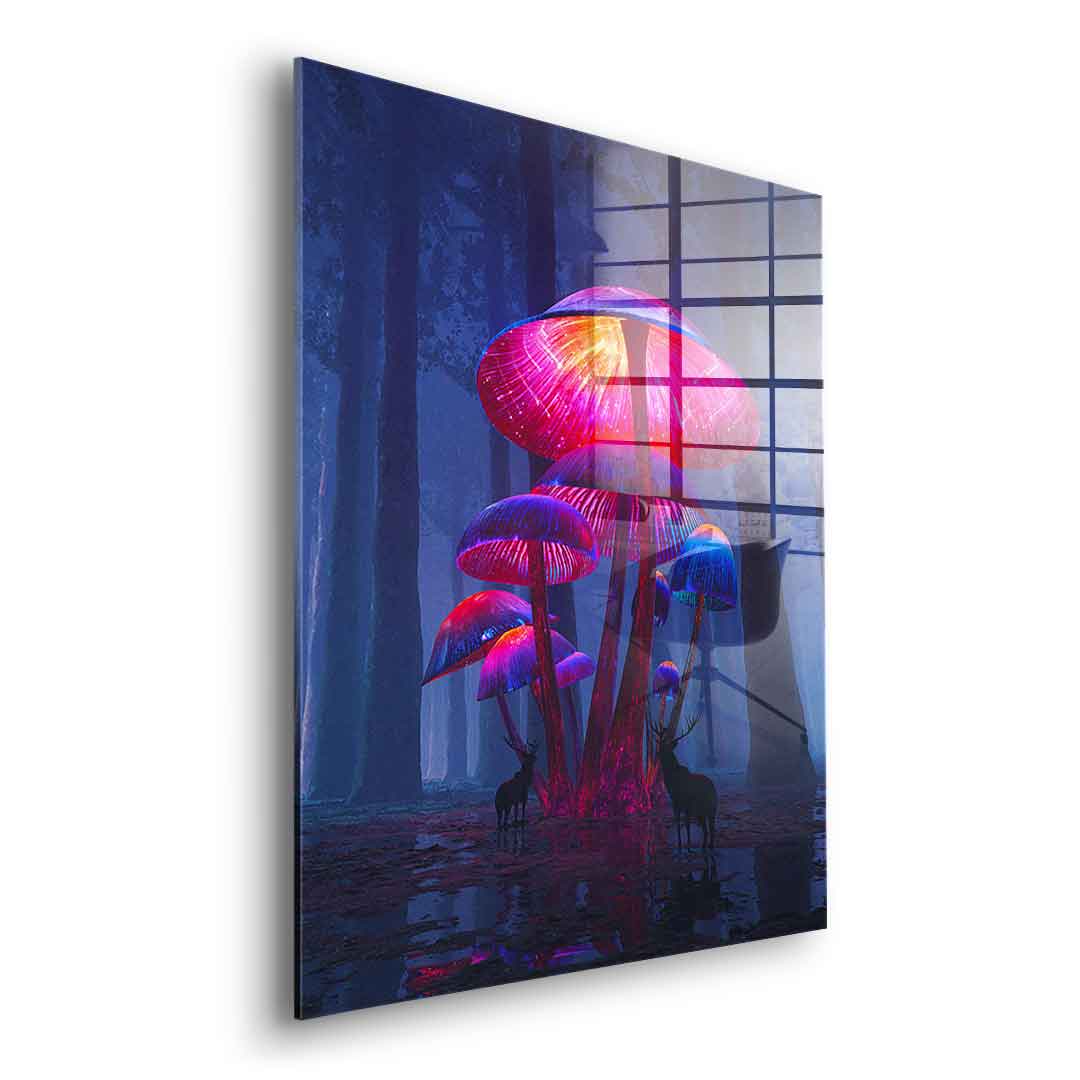 The Magic Shrooms - acrylic glass