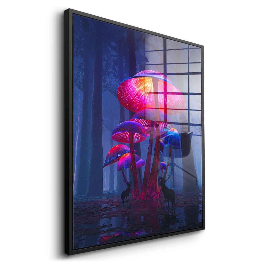 The Magic Shrooms - acrylic glass