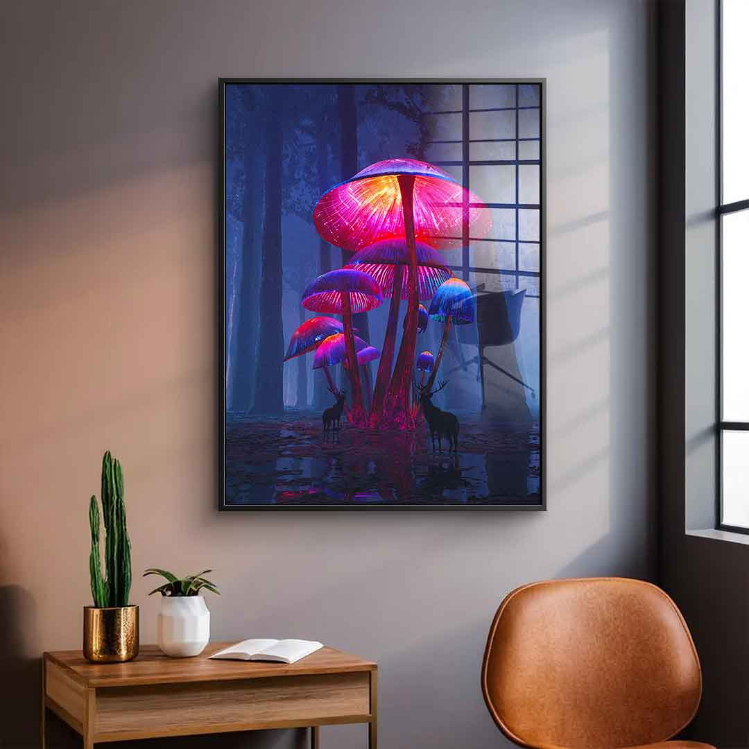 The Magic Shrooms - acrylic glass