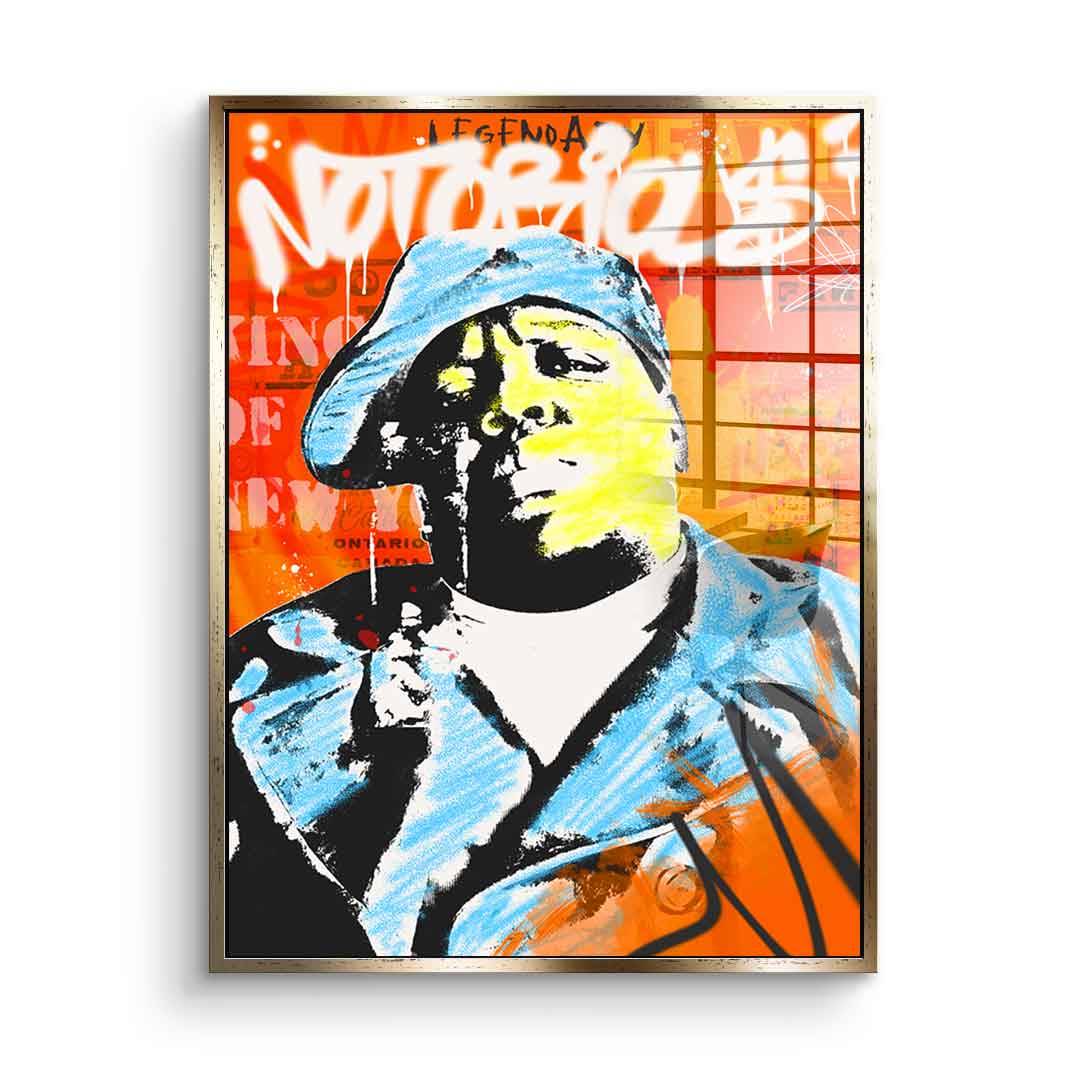 Notoriou$ - acrylic glass