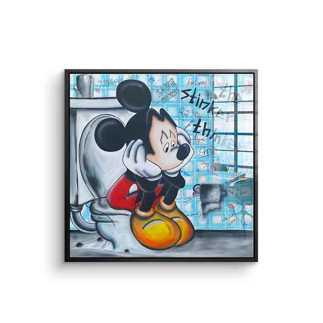 The stinker Thinker - acrylic glass