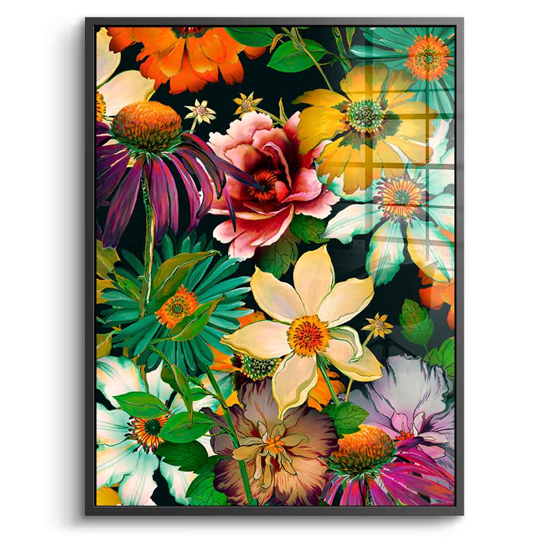 Tropical Garden - acrylic glass