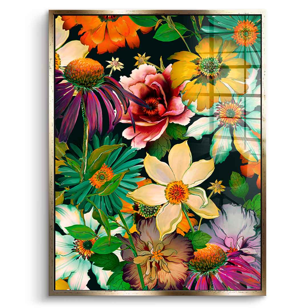 Tropical Garden - acrylic glass