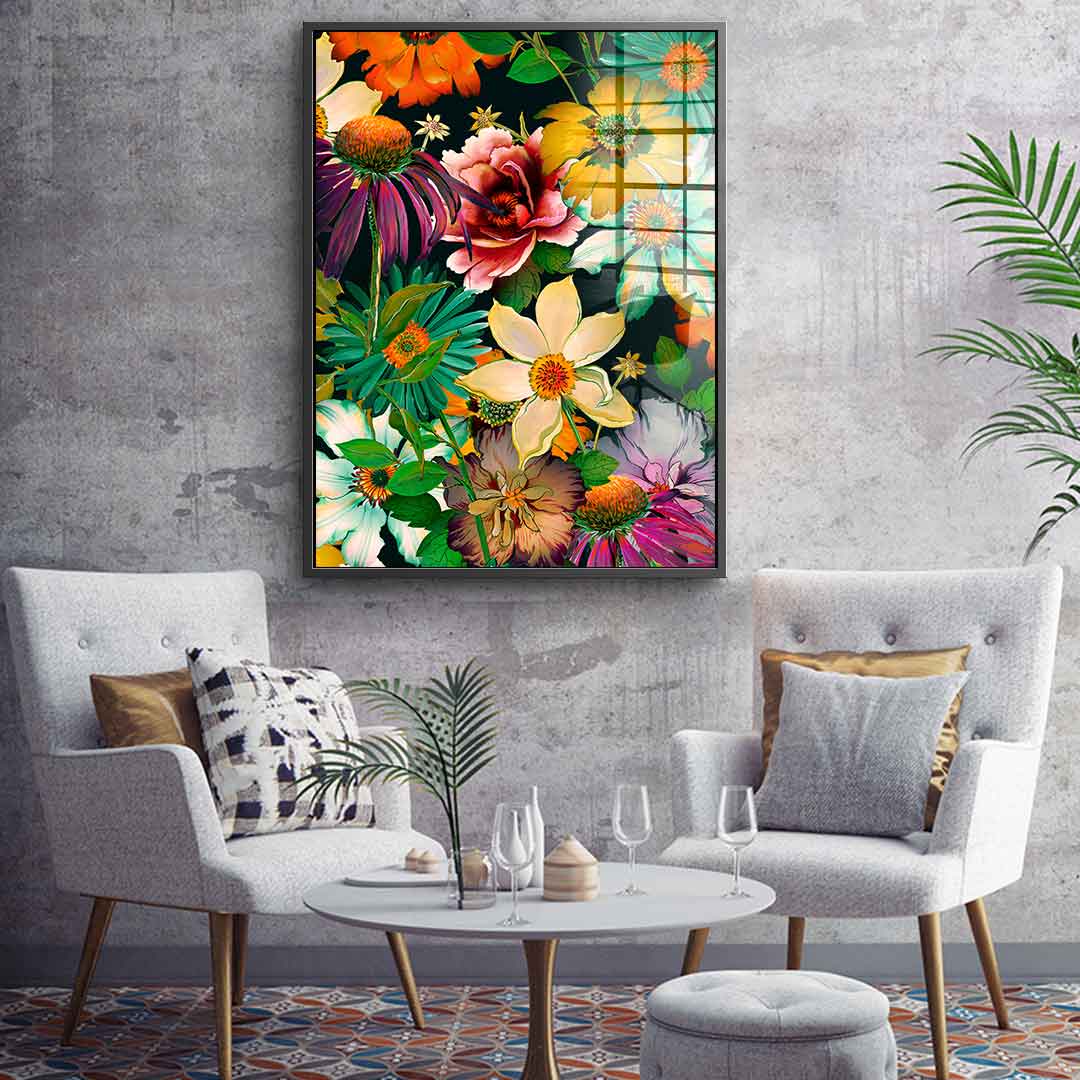 Tropical Garden - acrylic glass