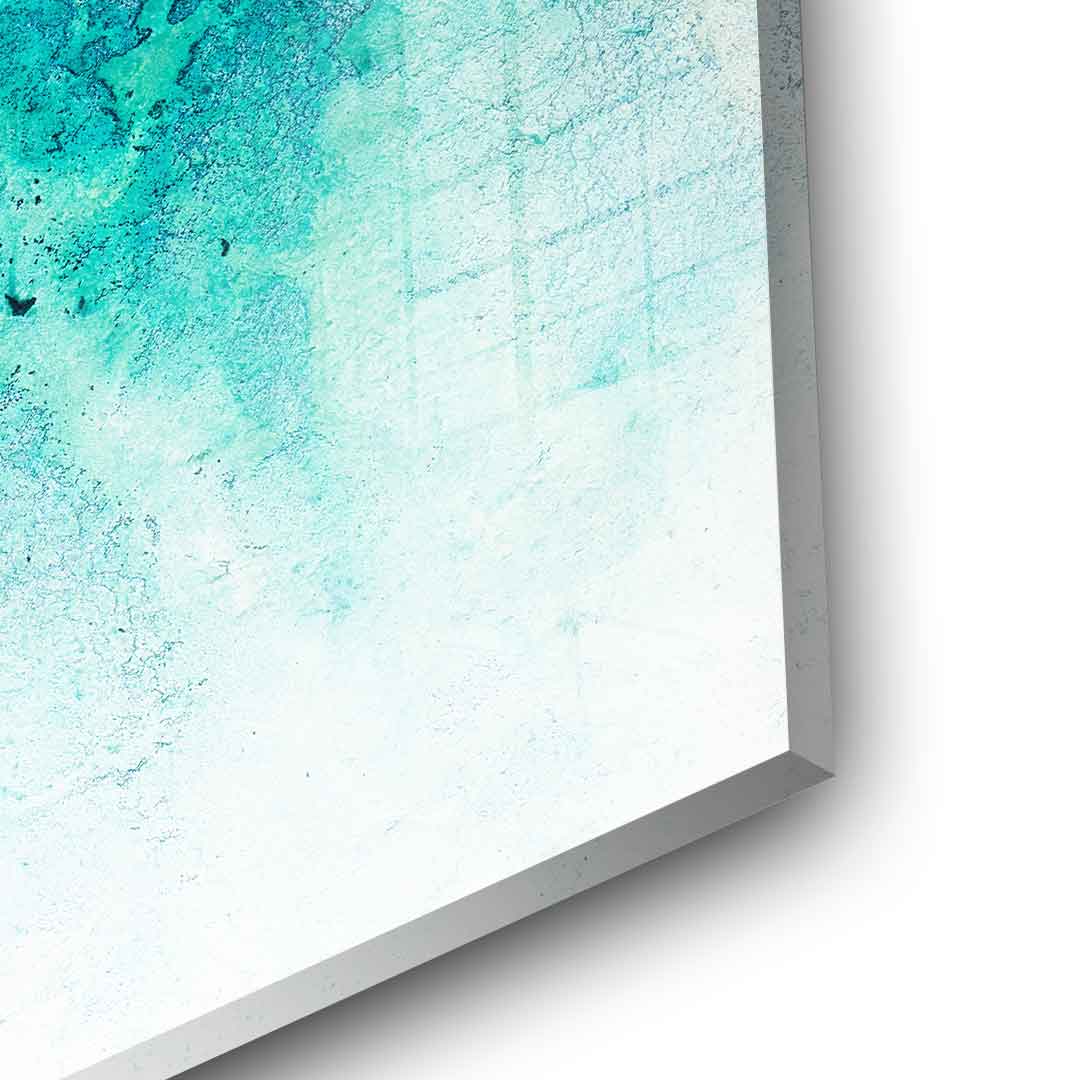 Turquoise Whispering - acrylic glass