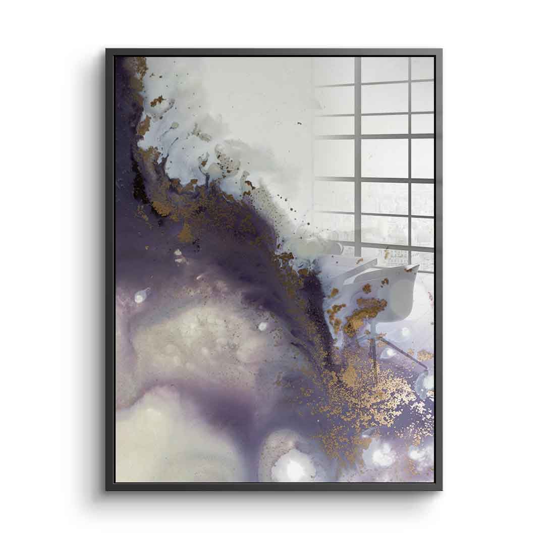 Violet Romance - acrylic glass