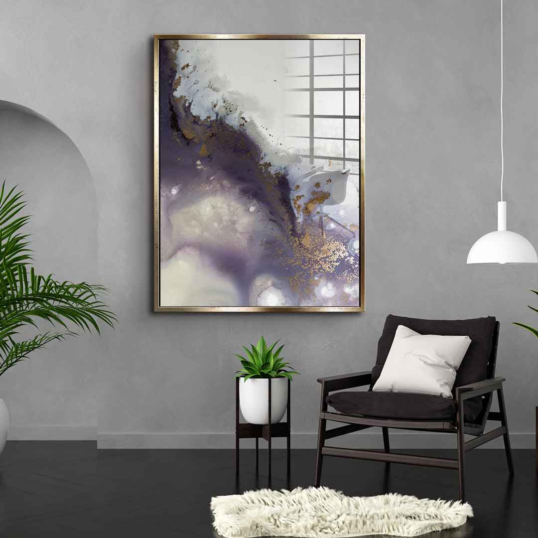 Violet Romance - acrylic glass