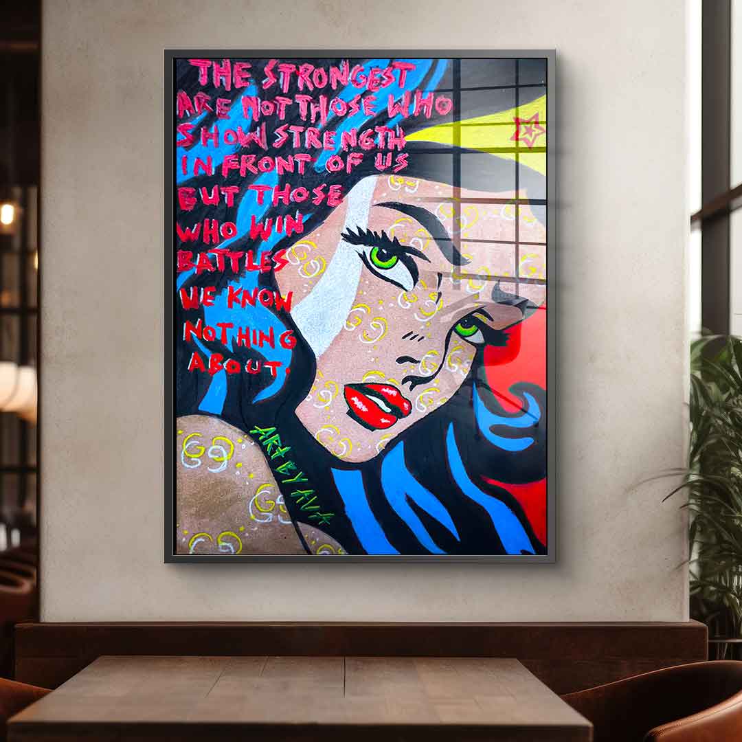 Wonder Woman Magic - acrylic glass