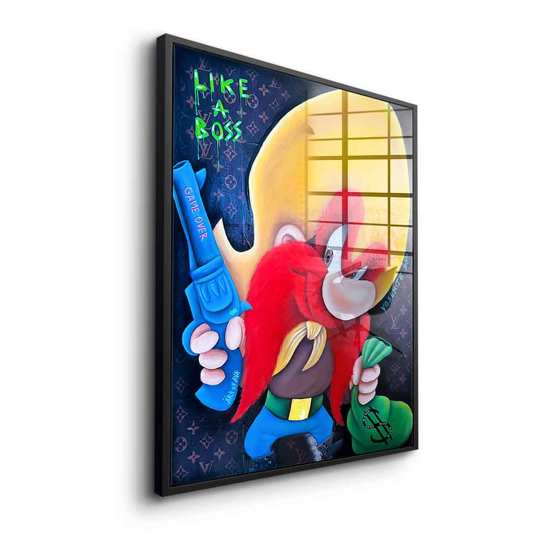 Yosemite Sam - acrylic glass