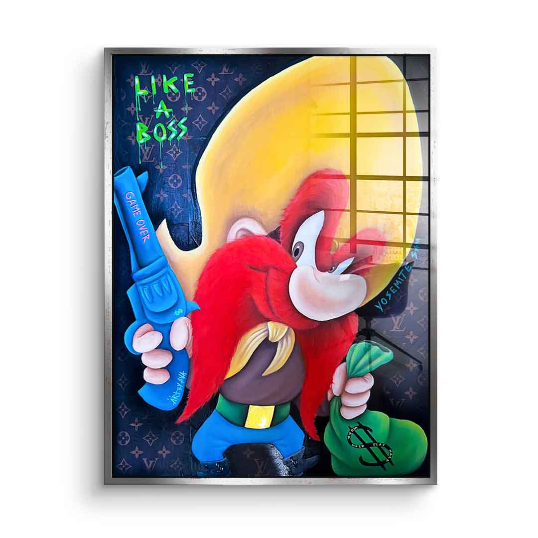 Yosemite Sam - acrylic glass