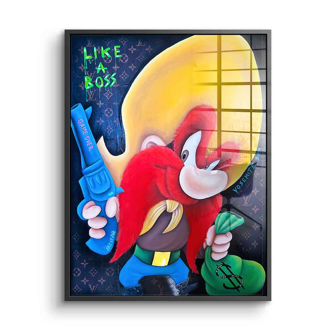 Yosemite Sam - acrylic glass