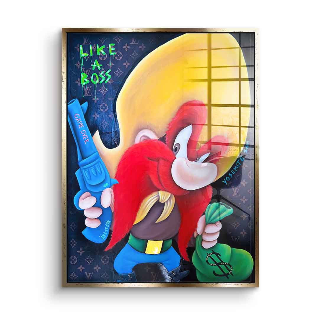 Yosemite Sam - acrylic glass