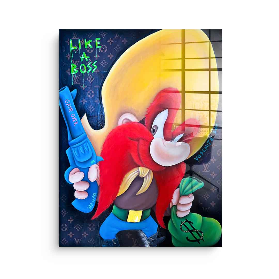 Yosemite Sam - acrylic glass