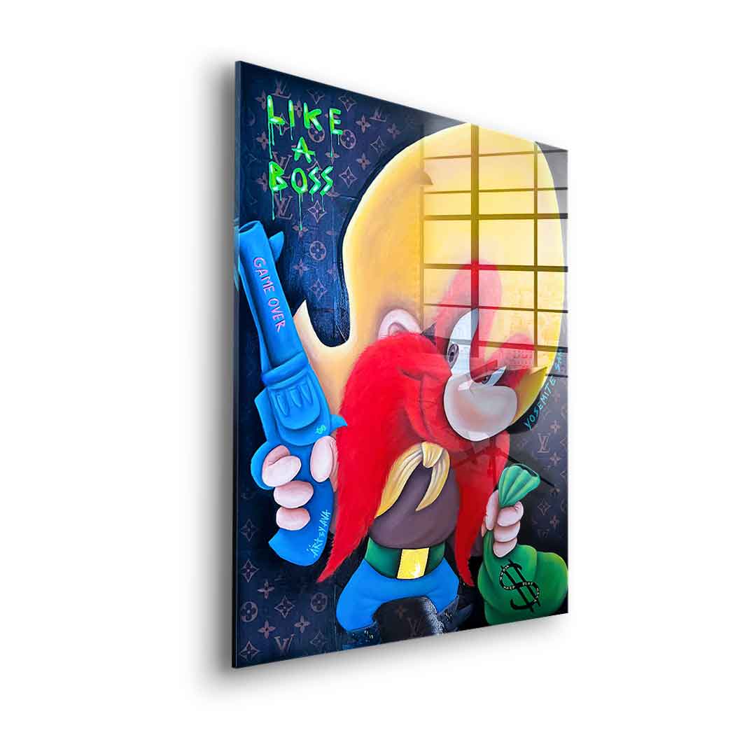 Yosemite Sam - acrylic glass