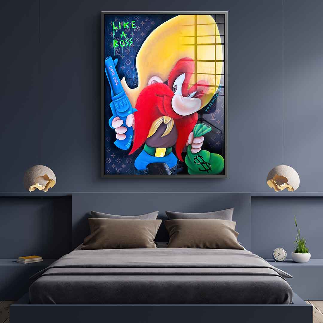 Yosemite Sam - acrylic glass