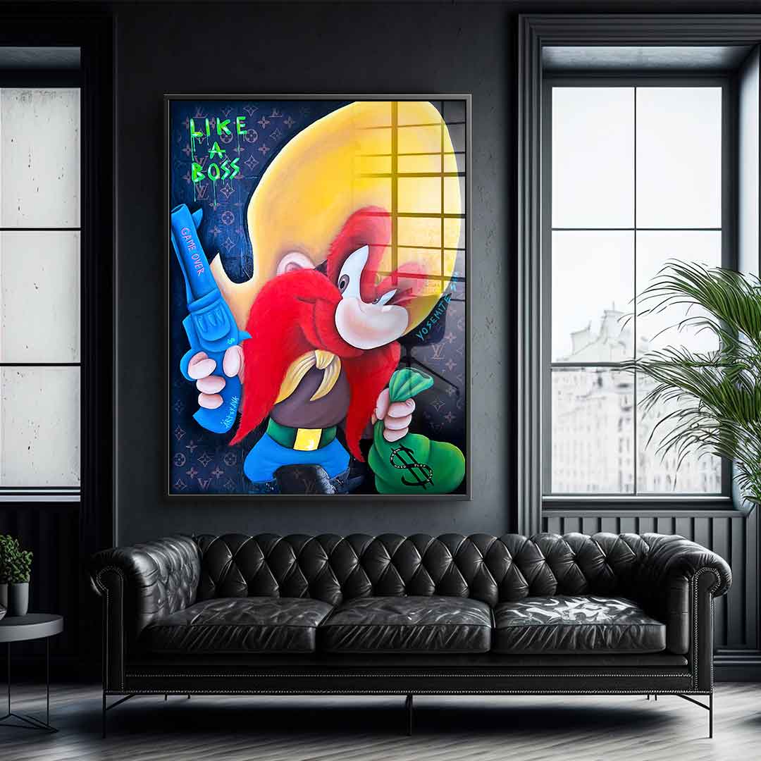 Yosemite Sam - acrylic glass