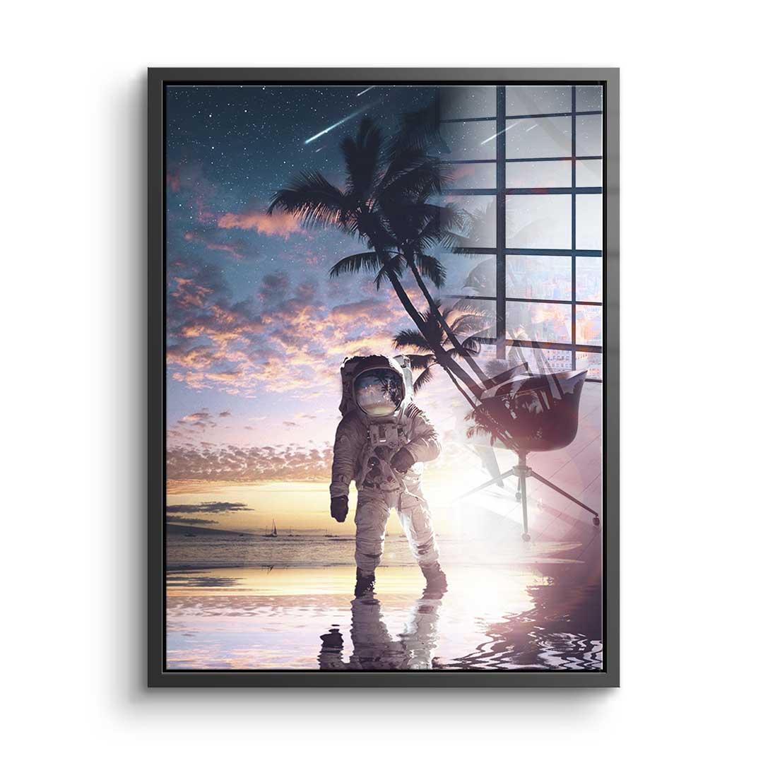 Astronaut Walk - acrylic glass