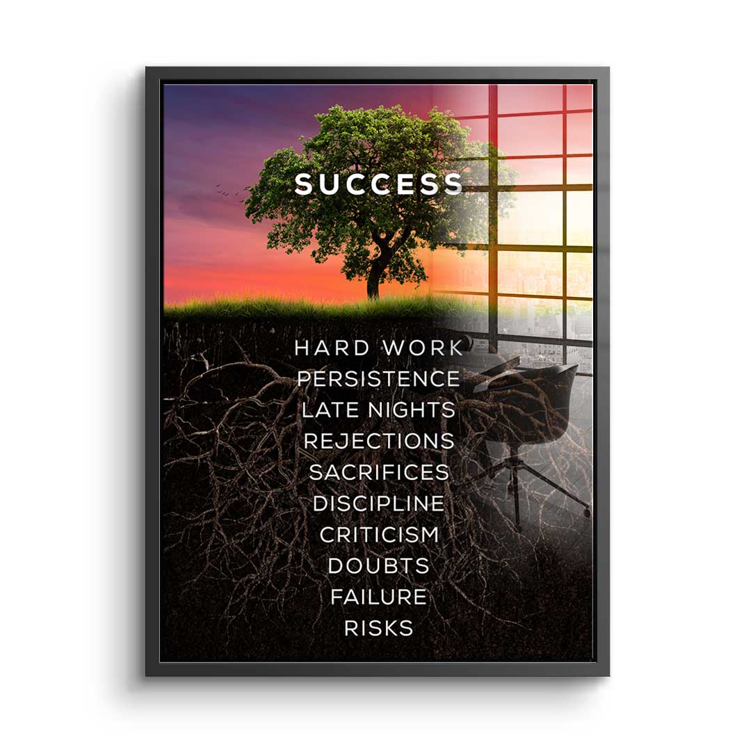 Tree of Success - acrylic glass