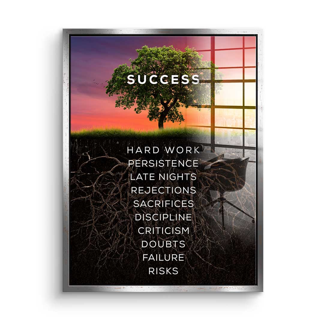 Tree of Success - acrylic glass