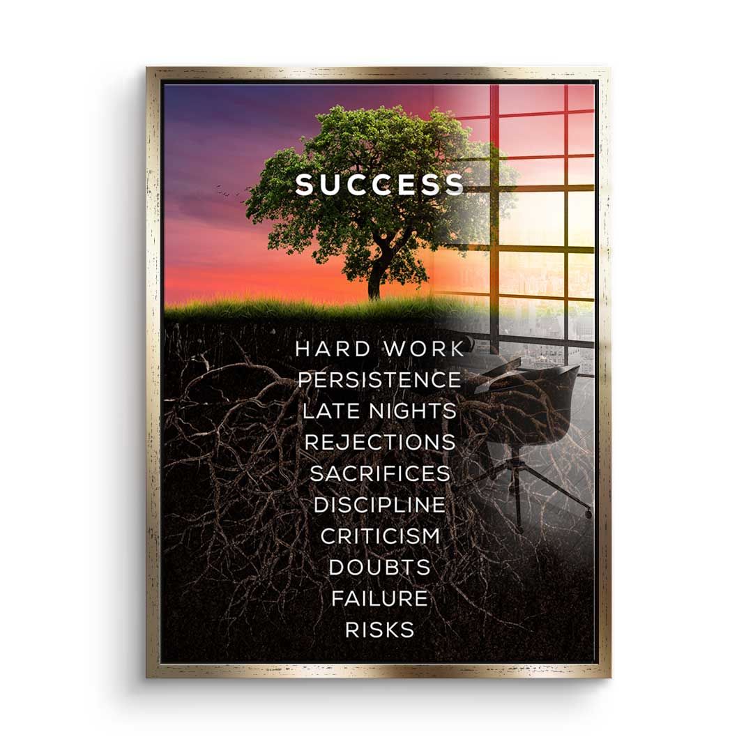 Tree of Success - acrylic glass